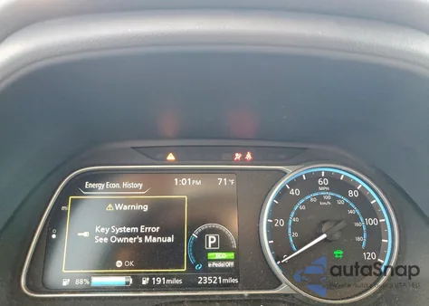 2023 Nissan Leaf Sv Plus из США, поврежденный, VIN 1N4CZ1CV4PC552325